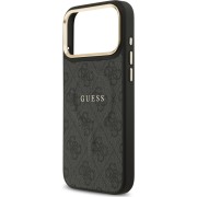 Θήκη Σιλικόνης Guess Magsafe για Apple iPhone 17 Pro  - Black