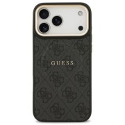 Θήκη Σιλικόνης Guess Magsafe για Apple iPhone 17 Pro  - Black