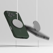 Θήκη Σιλικόνης Rinkge Onyx Magnetic Magsafe για Apple iPhone 17 Pro - Dark Green