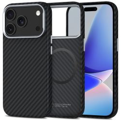 Θήκη Σιλικόνης Tech Protect Ion Carbon Magsafe για Apple iPhone 17 Pro - Black Silver