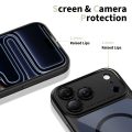 Θήκη Σιλικόνης Tech Protect Magpeak Magsafe CC για Apple iPhone 17 Pro Max - Black Clear
