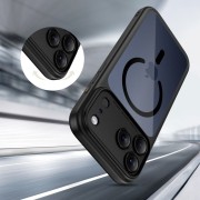 Θήκη Σιλικόνης Tech Protect Magpeak Magsafe CC για Apple iPhone 17 Pro Max - Black Clear