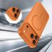 Θήκη Σιλικόνης Tech Protect Magpeak Magsafe CC για Apple iPhone 17/18 Pro Max - Matte Cosmic Orange