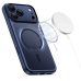 Θήκη Σιλικόνης Tech Protect Magpeak Magsafe CC για Apple iPhone 17 Pro  - Matte Deep Blue