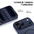 Θήκη Σιλικόνης Tech Protect Magpeak Magsafe CC για Apple iPhone 17 Pro  - Matte Deep Blue