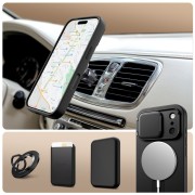 Θήκη Σιλικόνης Tech Protect Kevlar Aura Magsafe για Apple iPhone 17 Pro - Black