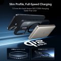 Θήκη Σιλικόνης ESR Classic Hybrid Kickstand με MagSafe & Tempered Glass για Apple iPhone 17 - Clear/Black 