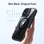 Θήκη Σιλικόνης ESR Classic Hybrid Kickstand με MagSafe για Apple iPhone 17 - Clear Black