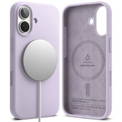 Θήκη Σιλικόνης Ringke Silicone Magnetic Magsafe για Apple iPhone 17 - Light Purple