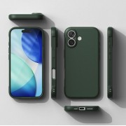 Θήκη Σιλικόνης Ringke Onyx για Apple iPhone 17  - Dark Green