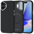 Θήκη Σιλικόνης Tech Protect Ion Carbon Magsafe για Apple iPhone 17  - Black Silver