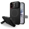 Θήκη Σιλικόνης Tech Protect Kevlar Aura Magsafe για Apple iPhone 17 - Black