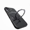 Θήκη Σιλικόνης Tech Protect Magring Magsafe για Apple iPhone 17  - Black