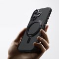 Θήκη Σιλικόνης Tech Protect Magring Magsafe για Apple iPhone 17  - Black