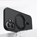 Θήκη Σιλικόνης Tech Protect Magring Magsafe για Apple iPhone 17  - Black