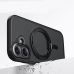 Θήκη Σιλικόνης Tech Protect Magring Magsafe για Apple iPhone 17  - Black