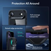 Θήκη Σιλικόνης ESR Classic Hybrid MagSafe Kickstand με MagSafe για Apple iPhone Air - Clear/Black 