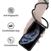 Θήκη Σιλικόνης με Λουράκι ΟΕΜ για Samsung Galaxy A35 5G  - Red