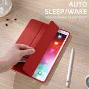 Θήκη Τάμπλετ Soft TPU Holder Pencil Flip για iPad 2022 10.9” / iPad 2025 11” - Red