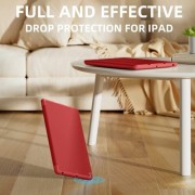 Θήκη Τάμπλετ Soft TPU Holder Pencil Flip για iPad 2022 10.9” / iPad 2025 11” - Red