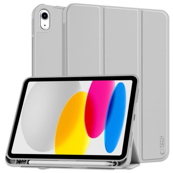 Θήκη Τάμπλετ Tech-Protect SC Pen για Apple iPad 2022 10.9” / iPad 2025 11” - Grey