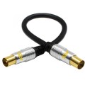 Ομοαξονικό καλώδιο τηλεόρασης RF 1,5m - Black