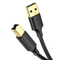 Ugreen Καλωδιο Συνδεσης USB Α σε USB-B 2m - Black 