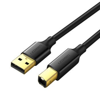Ugreen Καλωδιο Συνδεσης USB Α σε USB-B 2m - Black 