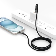 Καλώδιο Φόρτισης Tech Protect Ultraboost DNA από Type-C σε Type-C 100W/5A, 3m - Iron Grey