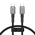 Καλώδιο Φόρτισης Tech Protect Ultraboost DNA από Type-C σε Type-C 100W/5A, 0.50cm - Iron Grey