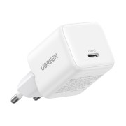Φορτιστής Ugreen με Θύρα USB-C 30W Fast Charge - White