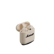 Marshall Minor IV TWS Earbud Bluetooth 5.3 Handsfree Ακουστικά με Αντοχή στον Ιδρώτα και Θήκη Φόρτιση - Cream