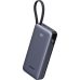 PowerBank UGREEN PB536 20000mAh με καλώδιο 45W USB-C και 1 Θύρα Usb-A και 1 Θύρα PD USB-C - Grey