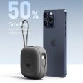 PowerBank Veger W1185 - MagCore 3in1 - 10,000mAh PD Wireless Charging 15W με Θύρα USB-C και Θύρα USB-C Power Delivery  - Grey