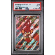 Pansear - White Flare - English 2025 - #099/086 - PSA NM-MT 8 - Pokemon Graded Card
