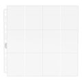 Ultimate Guard 18-Pocket QuadRow Pages Side-Loading (10) - White