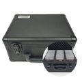 Graded Card Storage Box - Evoretro X Με Κλειδαριά - Με 3 Slots - Χωρητικότητα 90 PSA - Black