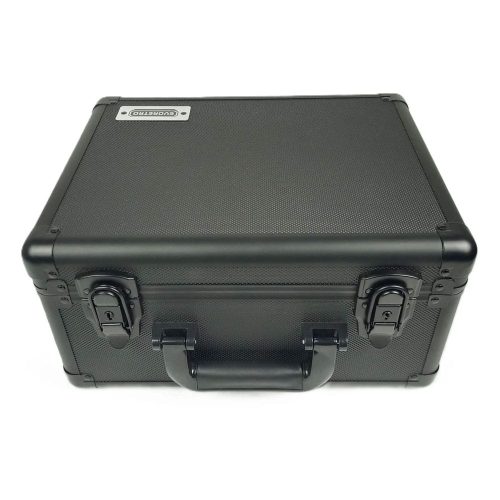 Graded Card Storage Box - Evoretro X Με Κλειδαριά - Με 3 Slots - Χωρητικότητα 90 PSA - Black