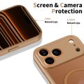 Θήκη Σιλικόνης Tech-Protect BasicMag με Magsafe για iPhone 17 Pro Max - Matte Brown