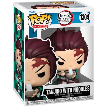 Funko Pop! Animation: Demon Slayer - Tanjiro with Noodles #1304