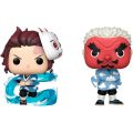 Funko Pop! Animation: Demon Slayer - Tanjiro Kamado & Sakonji Urokodaki (2 pack )