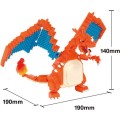 Pokémon: Kawada - Nanoblock- Charizard Deluxe Edition  NBPM-080 