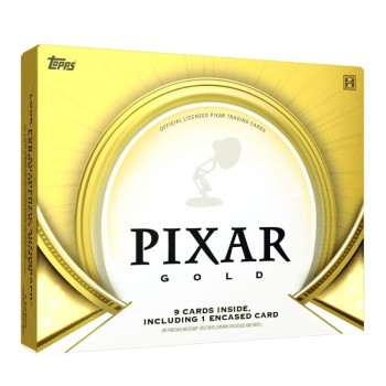 Pixar - Topps Pixar Gold PC Hobby Box (9 Cards) 