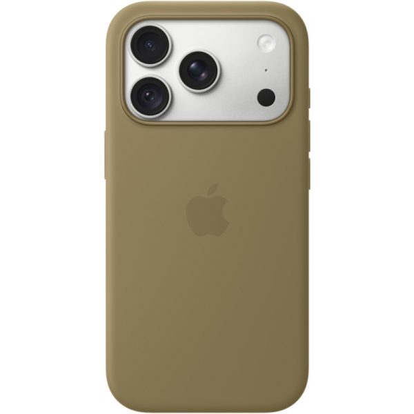 Θήκη Σιλικόνης Apple με Magsafe για Apple iPhone 18 Pro  - Olive