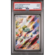 Bulbasaur #143 – Stellar Crown (2024) – Illustration Rare – PSA 9 MINT – English