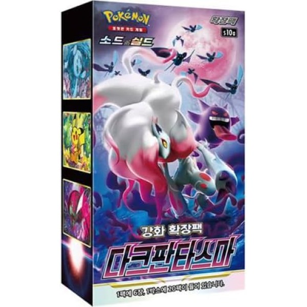 Pokémon TCG: Sword & Shield - Dark Phantasma  Booster Box - Korean Language
