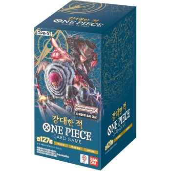 One Piece Card Game - (OP-03) - Pillars of Strength - Korean Booster Box (24 packs) 