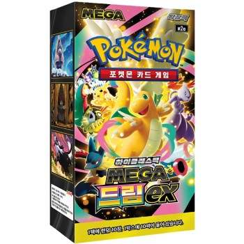 Pokémon TCG: Mega Dream Ex Booster Box - Korean Lang