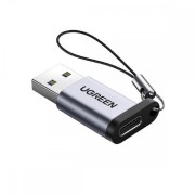 Αντάπτορας Στρογγυλός UGREEN  Usb- A 3.0 σε  Type C -  Grey