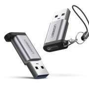 Αντάπτορας Στρογγυλός UGREEN  Usb- A 3.0 σε  Type C -  Grey